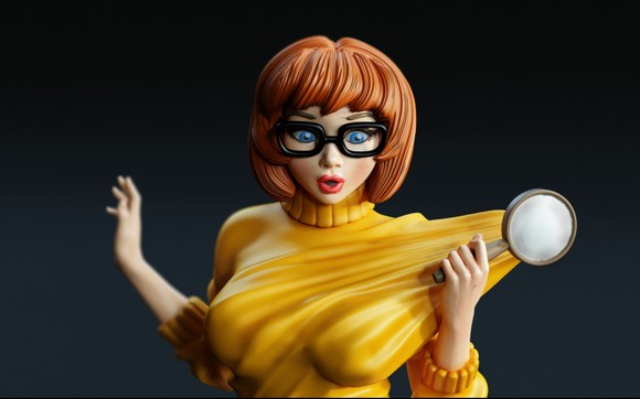 Velma 3 13 x 19 Giclée Fine Art Print Limited Edition of 20  Hand-Numbered